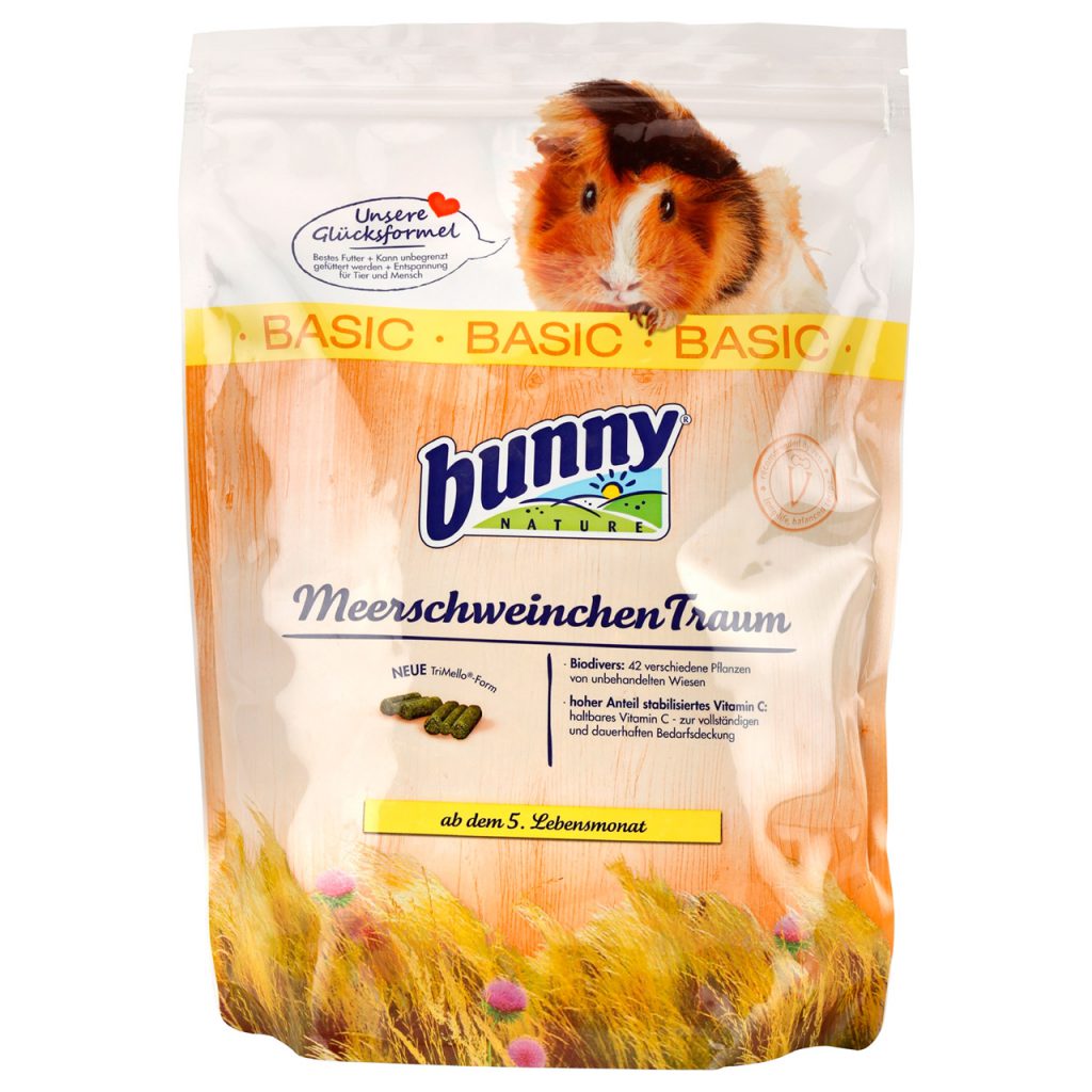 Hrana za morske prašičke Guinea Pig Dream Basic 1,5kg BUNNY NATURE